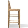 thumbnail image 3 of vidaXL Bar Stools 2 pcs Bamboo, 3 of 5