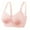 Pink, variant on Aoochasliy Wireless Bras for Women Push Up Clothes Womens Plue Size Adjustable Full Cup No Steel Ring Cotton Breathable Underwire Bras