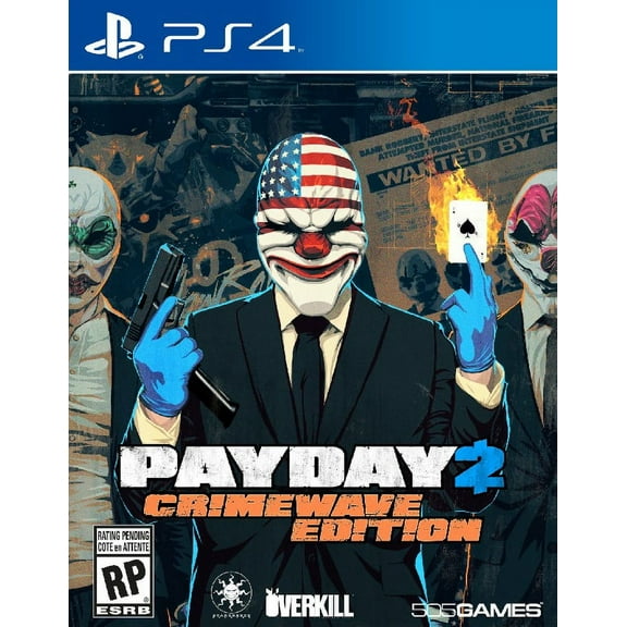 Restored Payday 2: Crimewave (Sony PlayStation 4, 2015) (Refurbished)