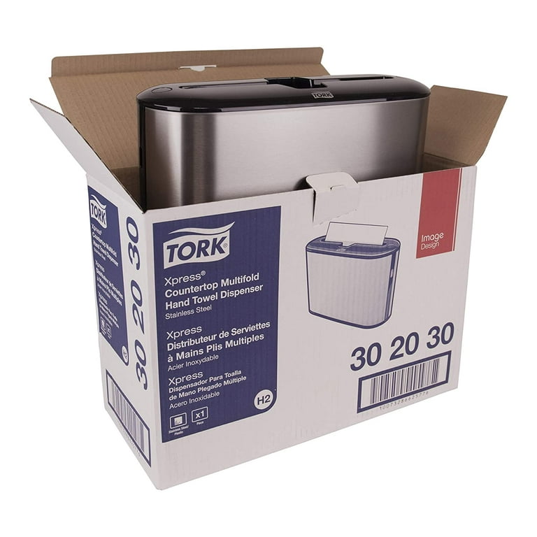 Tork Xpress Countertop Dispenser (STAINLESS STEEL) (S) - Fore Supply Company