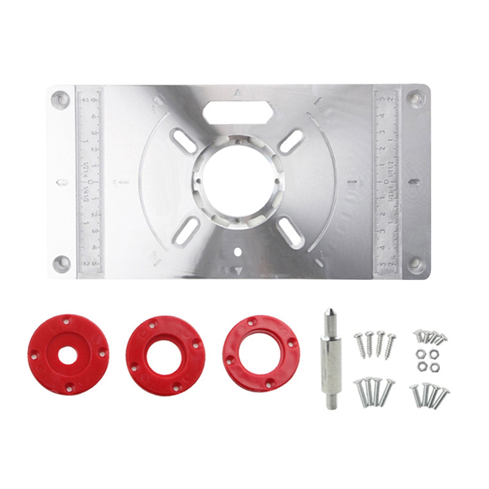 Efficient Woodworking Router Table Insert Plate For Trimming Milling Tasks Home Workshops and Studios Easy Installation