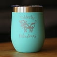 thumbnail image 2 of Bevvee Insulated Wine Tumbler 12 oz Udderly Fabulous Gifts for Wine Lovers Tumblers, 2 of 4