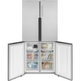 thumbnail image 5 of Haier® 16.8 Cu. ft. Quad Door Refrigerator Fingerprint Resistant QHE16HYPFS and Stainless Steel, 5 of 5