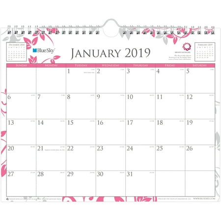 Blue Sky 2019 11 X 8 75 Tablet Calendar Bca Alexandra Walmart Com
