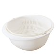 thumbnail image 1 of Coladores y coladores de alimentos Colador giratorio de doble capa, colador de pasta de grado alimenticio Tazón de drenaje de cocina multifuncional Cesta de lavado de frutas y verduras, 1 of 5