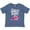 Indigo, variant on Inktastic Future Pilot Girls Airplane Career Girls Baby T-Shirt