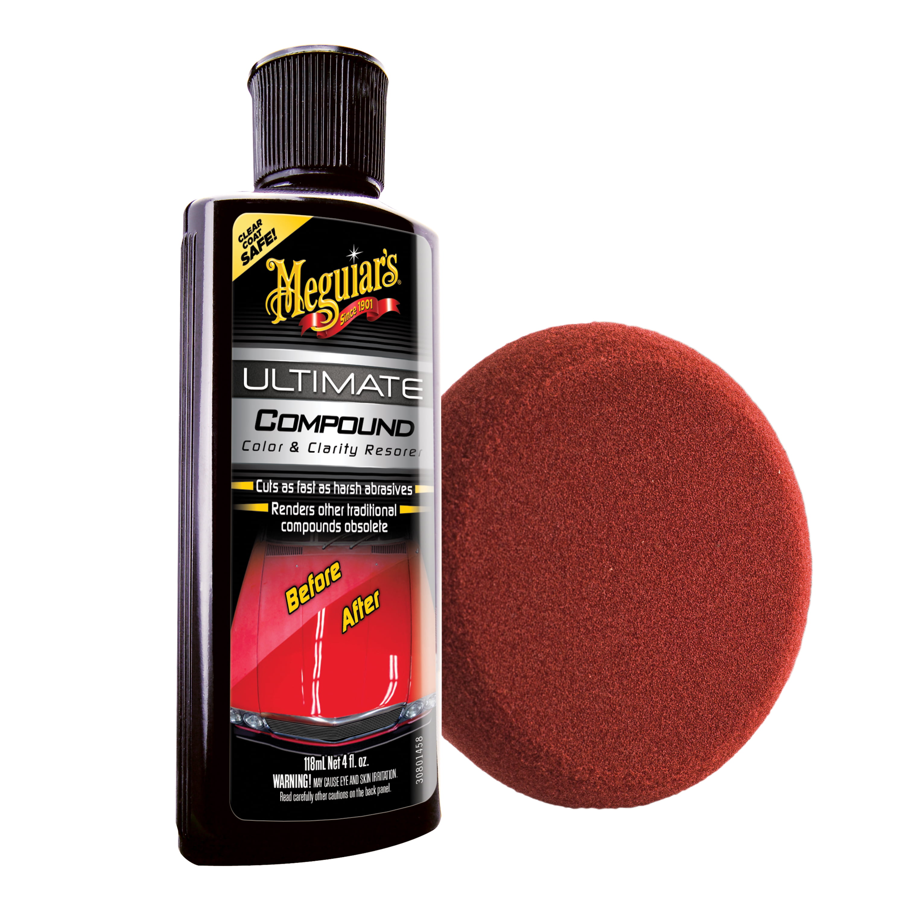 Never underestimate the power of Meguiar's Ultimate Compound and