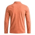 thumbnail image 3 of Men's Performance 1/4 Zip Polo Shirt Long Sleeve Lightweight Active Tennis Collar Shirt, 3 of 3
