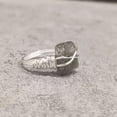 thumbnail image 4 of Natural Labradorite Ring, Rough Labra Gemstone Ring, Birthstone, Wire Band, 925 Sterling Silver, Womens Ring, Christmas, Thanksgiving, Handmade, Statement Jewelry, Rough Gemstone Jewelry, 4 of 5