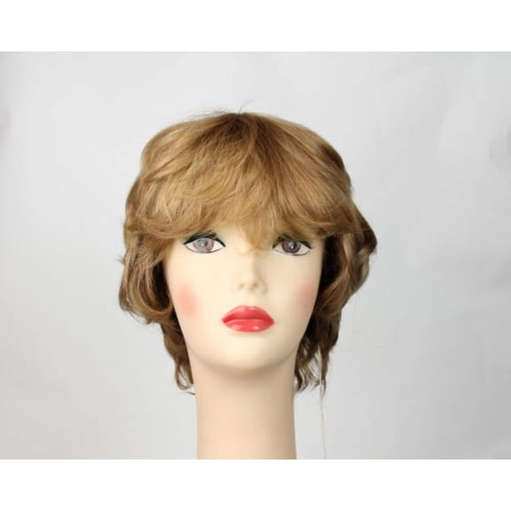 European Human Hair Freeda Wig Linda Light Blonde Size L