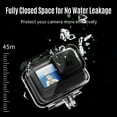 thumbnail image 3 of TELESIN GP-WTP-901 Underwater Protective Housing for GoPro Hero 9 Black - 45m/148ft Waterproof Diving Case, Polycarbonate & Tempered Glass Construction, Includes Long Mount Screw and Movable Base, 3 of 7
