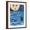 Brown Frame, variant on Art.com Moon Face Mermaid in The Sea Art Print by sylvia pimental, 12" x 16"