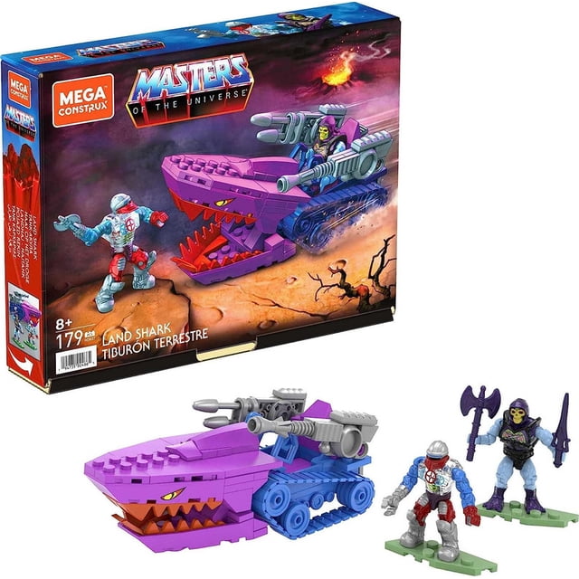 Set de Construccion Masters Of The Universe Tiburon Terrestre