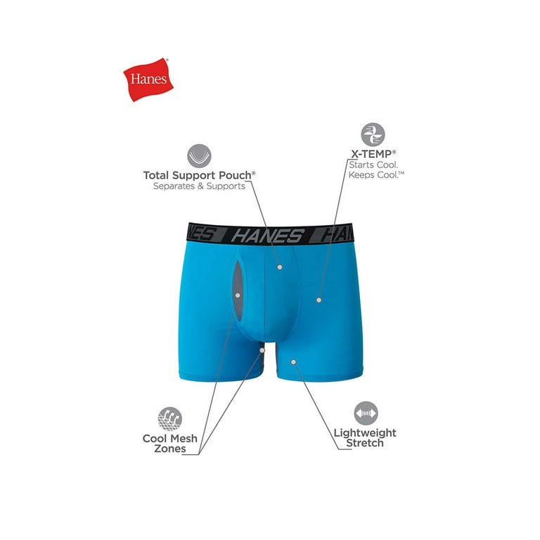 Hanes Hanes 3Pack X-Temp Total Support Pouch Men Underwear, Size M
