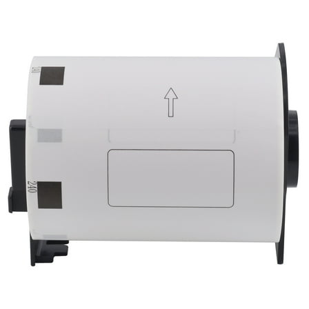 NineLeaf 1 Roll Compatible for Brother DK-1240 4 in x 2 in Die-Cut Multipurpose Shipping/Barcode Labels, 600 Labels Per Roll