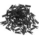 thumbnail image 1 of Juego de 100 ganchos para ropa KkvoGmle, madera, color negro, 1 of 5
