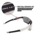 thumbnail image 2 of Walleva Brown Polarized Replacement Lenses for Oakley Jury OO4045 Sunglasses, 2 of 6
