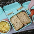 thumbnail image 5 of Silipint: Silicone Go Go Bowls: 2pk Sandwich Size: Smoke - Unbreakable, Microwavable, Flexible, Attached Lid, Travel, 5 of 7