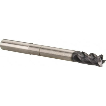 

Accupro 3/8 3/4 LOC 3/8 Shank Diam 4 OAL 4 Flute Solid Carbide Square End Mill Single End AlTiN Finish Spiral Flute 40° Helix Centercutting Right Hand Cut Right Hand Flute