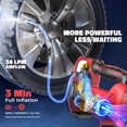 thumbnail image 2 of Compresor de aire inflador de neumáticos LIVOWALNY 160PSI 18V Milwaukee, 2 of 8