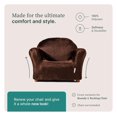 thumbnail image 2 of Roundy Chair Slipcover for Kids Chairs – Soft Minky Polyester Replacement Cover, Fits  Roundy & Rocking Chairs, Durable & Machine Washable, Easy to Install, Ideal for Ages 2–5, Playroom & Bedroom., 2 of 6