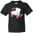 thumbnail image 3 of Inktastic Roller Skate Flowers Youth T-Shirt, 3 of 5