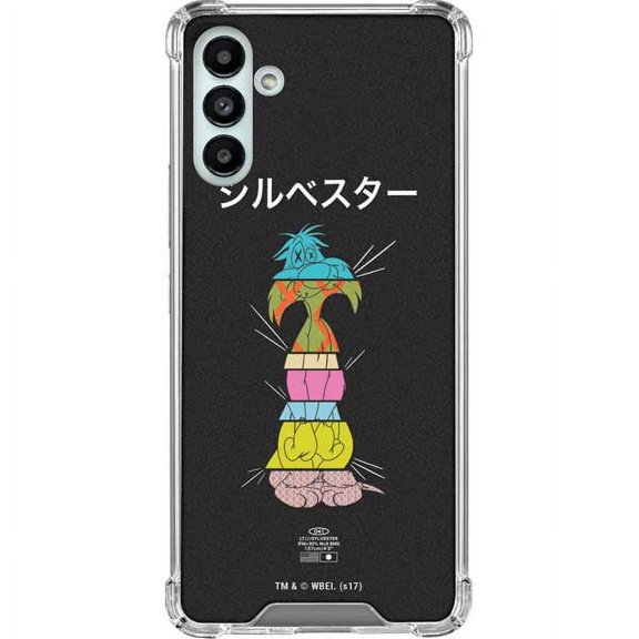 Skinit Cartoons Sylvester the Cat Sliced Juxtapose Galaxy A13 5G Clear Case