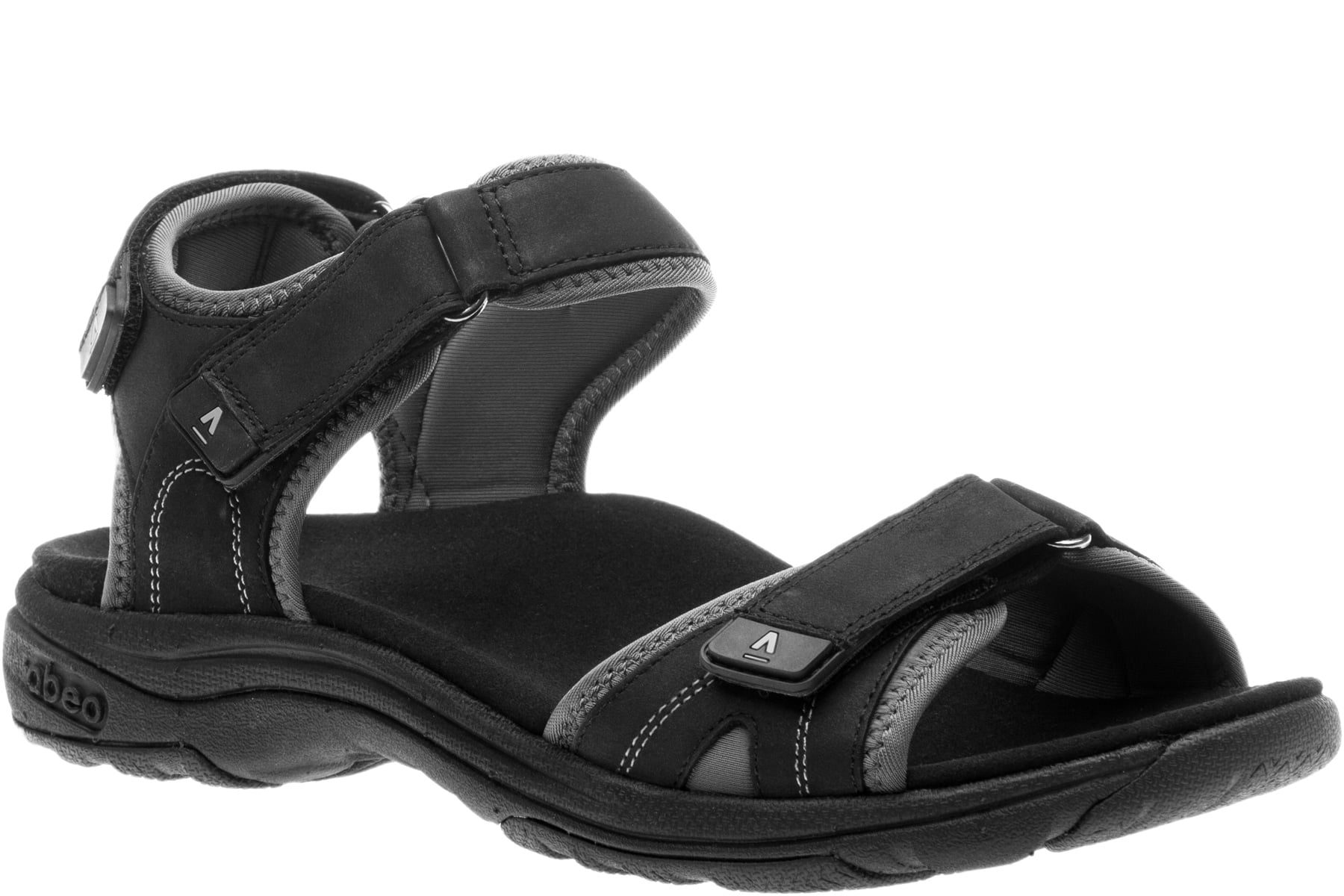 ABEO Goleta II - Low Heel Sandals in Black - Walmart.com