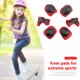 thumbnail image 3 of Patineta 6 unids/set de rodilleras de seguridadcoderasprotección protectora para patinaje sobre ruedas para niños (rojo) Ndcxsfigh Nuevos Originales, 3 of 7