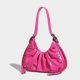 thumbnail image 5 of Bolsos de hombro Moto&Biker Y2K para mujer, bolsos y carteras de diseño de lujo 2024, nuevos bolsos cruzados plisados con remaches decorativos, 5 of 5