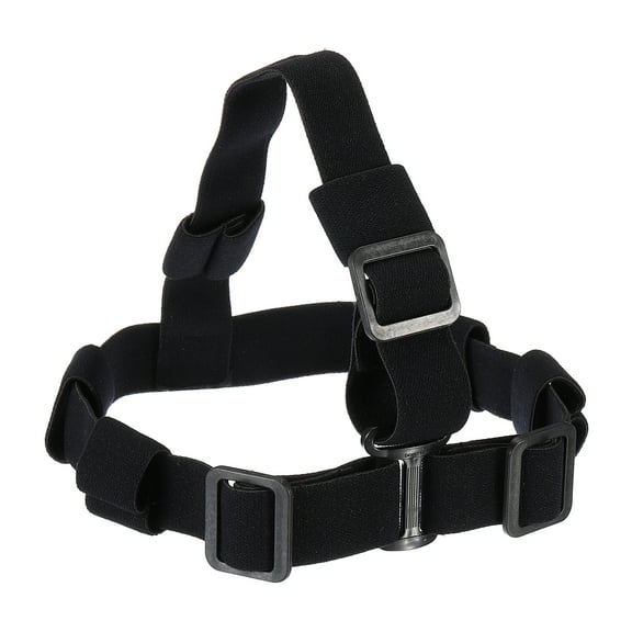 Uxcell Flashlight Headlamp Headband, Nylon Adjustable High Elastic Hands-Free Headlight Strap, Black