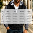 thumbnail image 4 of Jackets for Men Stylish Color Block Hooded Zip Up Long Sleeve Travel Jacket, 4 of 6