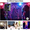 thumbnail image 5 of Sprite20 2-Packs LED Video Lighting Kit for Photography, Full RGB Color LED Studio Lights for Video Recording, Streaming & Filming, LED Panel Light with APP/Remote Control, 2500-8500K, 5 of 8