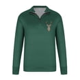 thumbnail image 4 of Blusa y camisa de manga larga con cuello alto para hombre, sudadera con capucha estampada, jersey deportivo con media cremallera, blusa de manga larga con cuello alto para hombre, blusa de poliéster, 4 of 4