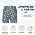 thumbnail image 5 of Balery Cute Cats And Dogs Mens Swim Trunks Swim Shorts for Men Quick Dry Inseam Beach Shorts with Compression Liner Pocket-3X-Large, 5 of 9