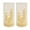 Clear, variant on Debonair Flameless 3 Wicks LED Candles Set of 1 Acrylic Glass Pillars Battery Operated Flickering Candles for Home Decor Wedding Festival Cafe Restaurant Decor（5.9" x 2.7"）