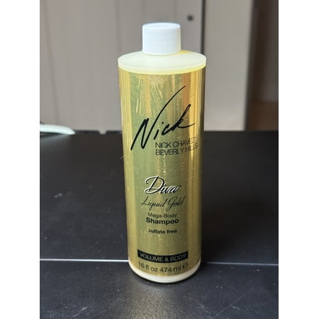 Nick Chavez Diva Liquid Gold Mega-Body Shampoo (16oz)