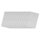 thumbnail image 1 of Tarjeta de Metal en Blanco Unique Bargains 2.6' x 1.8' Cepillado Acero Inoxidable 201 15uds Tono Plateado 0.4mm, 1 of 6
