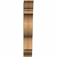 thumbnail image 2 of Ekena Millwork 6"W x 26"D x 38"H Funston Traditional Rough Sawn Bracket, Western Red Cedar, 2 of 13