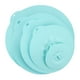 thumbnail image 1 of Paquete de 5 Tapas de Silicona para Cubierta de Microondas Resistente al Calor de fácil almacenamiento Azul Sunnimix Tapas de silicona para microondas, 1 of 7
