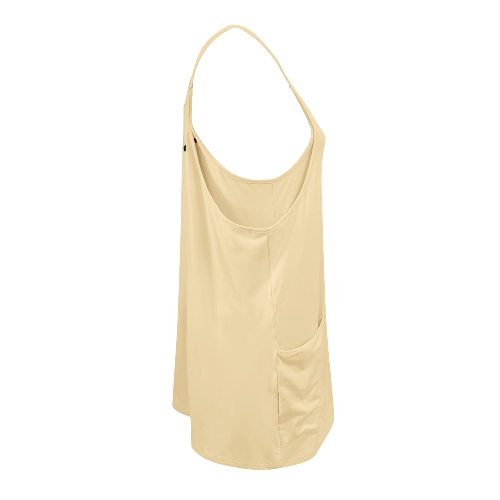 Athletic Dress for Women Casual Sleeveless Spaghetti Strap Sundress Workout Short Tennis Dress with Pockets