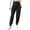 Black., variant on Women Sweatpants High Waist Joggers,Cuffed Sports Pants Sweatpants Multi Pocket for Fitness and Training Use