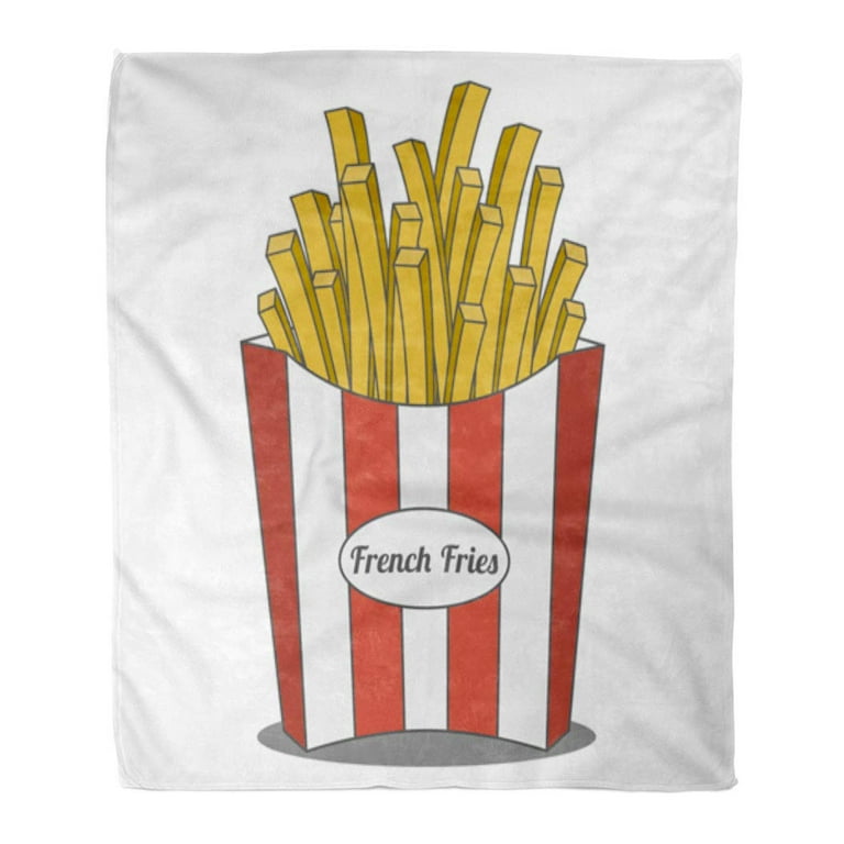 French fry blanket hotsell