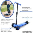 thumbnail image 2 of New-Bounce Scooters for Toddlers - 3 Wheel Scooter for Kids with Adjustable Handlebar - The GoScoot MAX is Perfect for Children and Toddlers, Girls and Boys Ages 3-10, 2 of 7