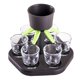 thumbnail image 1 of Dispensador De Chupitos Dispensador De 6 Vasos De Chupito Dispensador De Licor Dispensador De Whisky Favores De Fiesta Serendint HA035906-00, 1 of 6