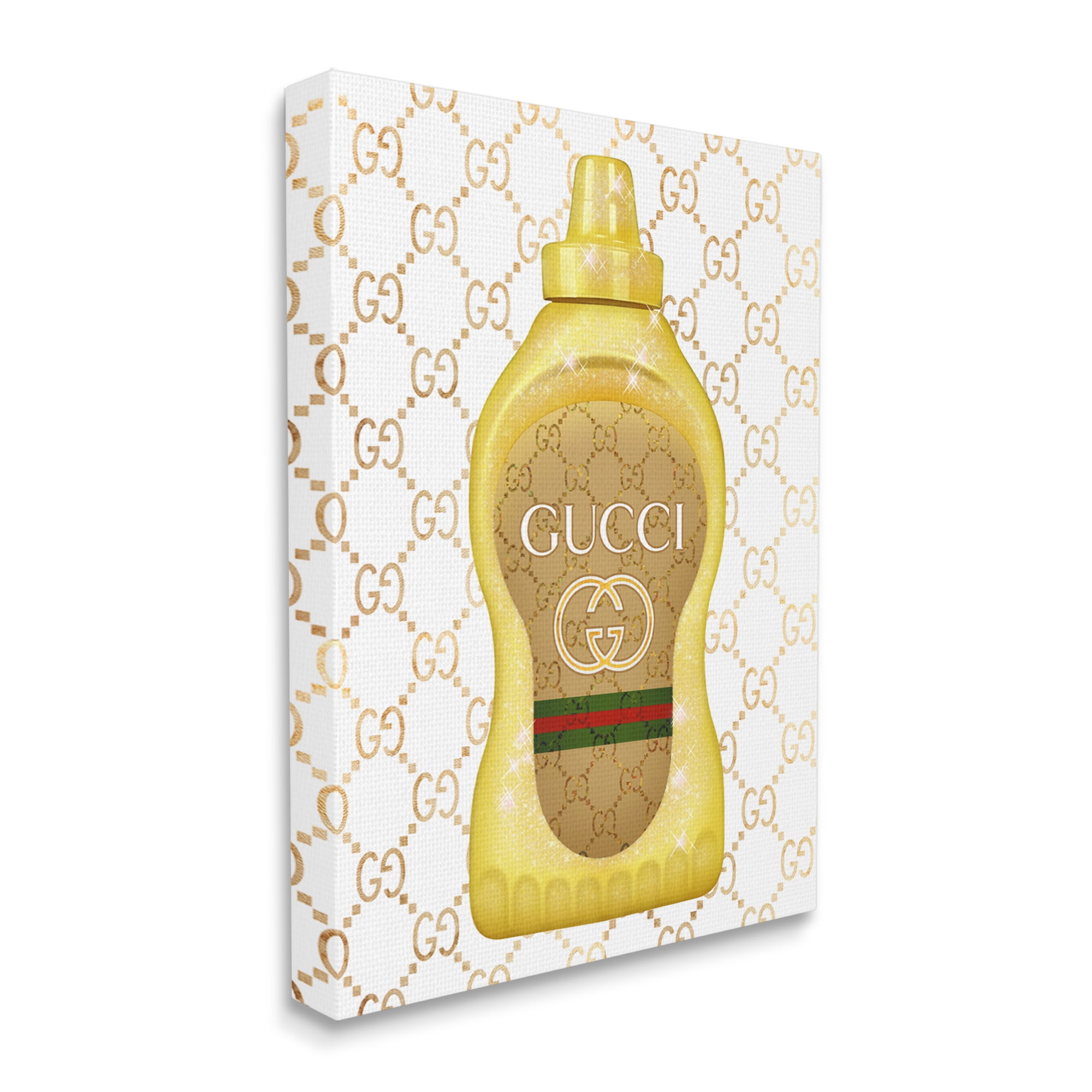 Stupell Industries Fashionable Brunch Condiment Patterned Glam Emblem Graphic Art Gallery Wrapped Canvas Print Wall Art, Design by Ziwei Li