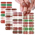 thumbnail image 2 of Holiday Nails Art Stickers Christmas Santa Designs Nails Decals for Nails Decoration Festive Nails Accessories, 2 of 8