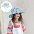 thumbnail image 4 of Sombrero para el sol ajustable para bebé, sombrero para nadar al aire libre para niños pequeños, sombrero para piscina, ala ancha, correa para la barbilla, sombrero para jugar en verano, 4 of 5
