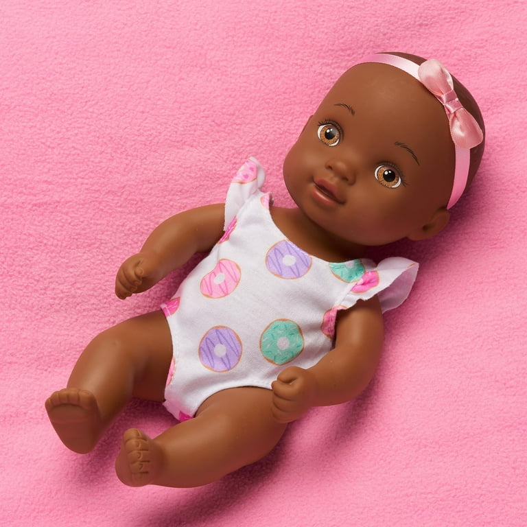 Baby doll filled with water outlet