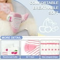 thumbnail image 3 of Non Slip Toddler Socks Girls Cartoon Crew Non-Slip Socks With Grips for Baby 1-7 Years Kids, 3 of 5